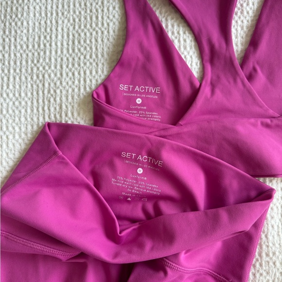 SET ACTIVE WORKOUT SHORTS SET 💓 - Picture 2 of 4